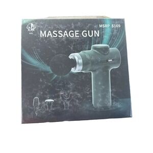 Massage Gun Interphase Type C Input‎ 5 V Power 1800 mAh New Sealed